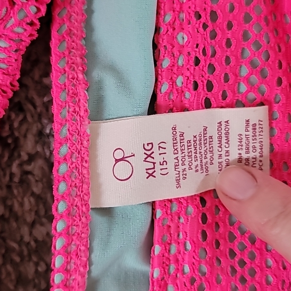 3x STUNNING OP CROCHET CHEVRON NEON STRING BIKINIS - Picture 4 of 14